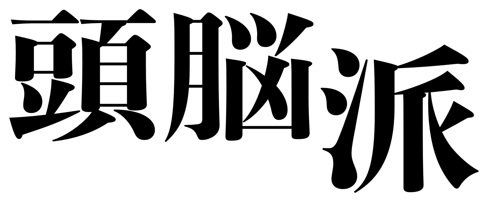 頭脳派